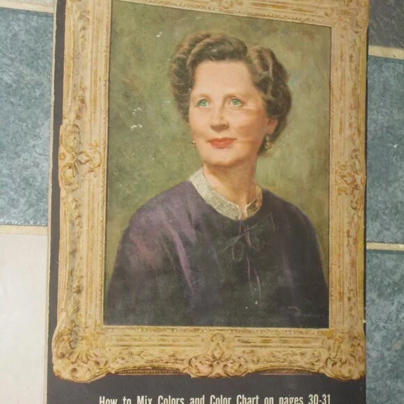 Vintage "Portraits in Oils" #15 by Stella Mackie, soft cover - Picture 3 of 3